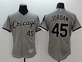 Chicago White Sox #45 Michael Jordan Gray 2016 Flexbase Collection Stitched Jersey,baseball caps,new era cap wholesale,wholesale hats